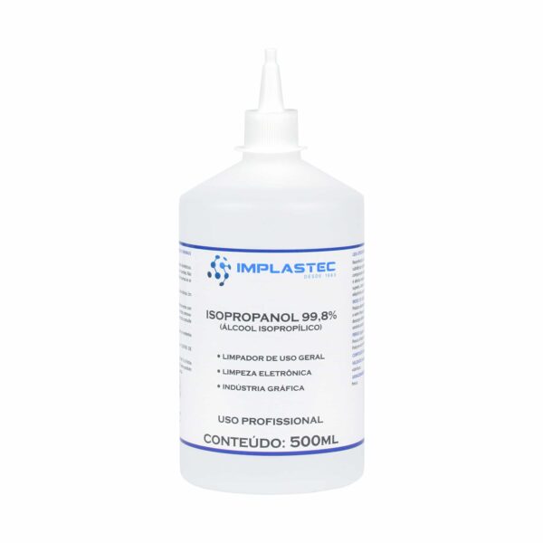 Álcool Isopropílico 500 ML- Implastec