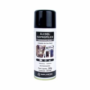 Álcool Isopropílico em Aerossol 160G/227ML- Implastec