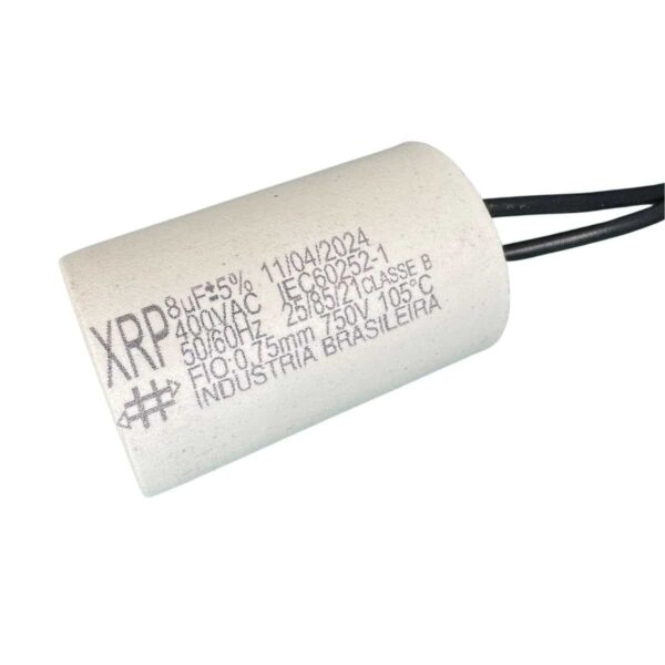 Capacitor de Ventilador 400VAC 8MFD