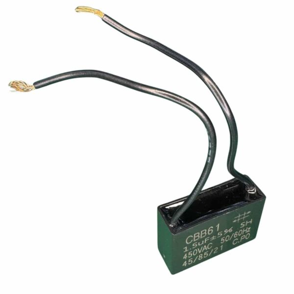 Capacitor Polipropileno Quadrado 450VAC 1,5MFD