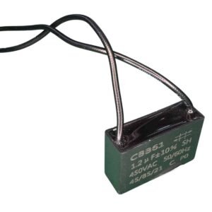 Capacitor Polipropileno Quadrado 450VAC 1,2MFD