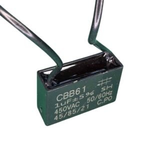Capacitor Polipropileno Quadrado 450VAC 1MFD