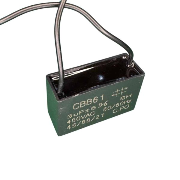 Capacitor Polipropileno Quadrado 450VAC 3MFD
