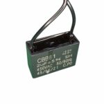 Capacitor Polipropileno Quadrado 450VAC 2MFD
