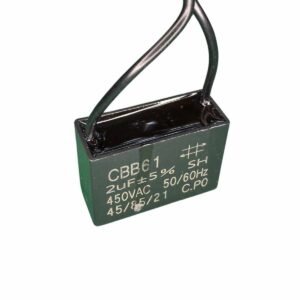 Capacitor Polipropileno Quadrado 450VAC 2MFD
