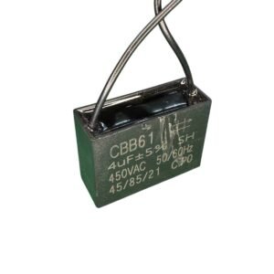 Capacitor Polipropileno Quadrado 450VAC 4MFD