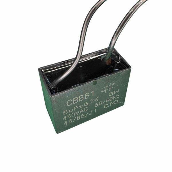 Capacitor Polipropileno Quadrado 450VAC 5MFD