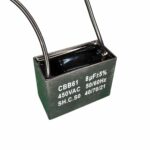 Capacitor Polipropileno Quadrado 450VAC 8MFD