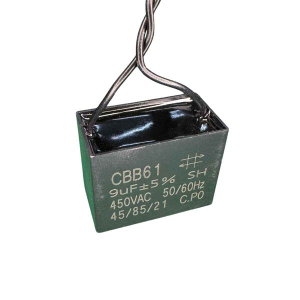 Capacitor Polipropileno Quadrado 450VAC 9MFD