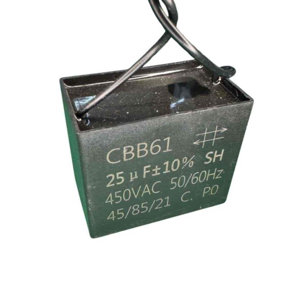 Capacitor Polipropileno Quadrado 450VAC 25MFD