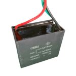 Capacitor 450 VAC 3+7 MFD Polipropileno Quadrado