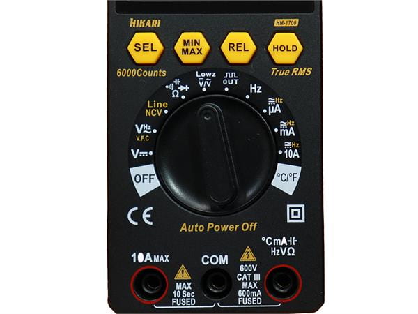 Multímetro Digital Hm-1700 - Hikari