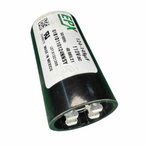 Capacitor 110VAC 124/149MFD Partida de Motor