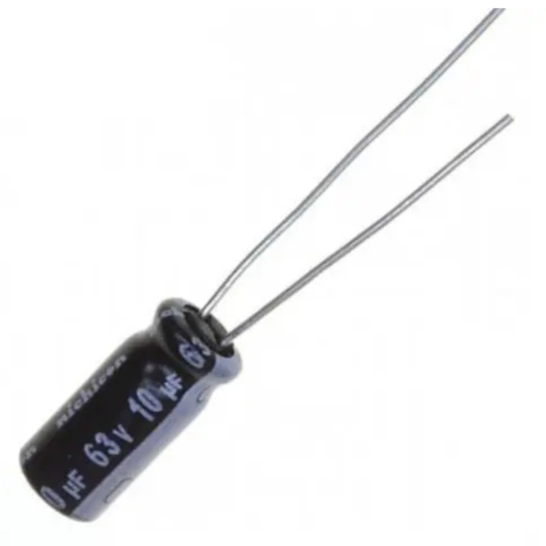 Capacitor Eletrolítico Radial 10uf x 63V