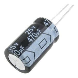 Capacitor Eletrolítico Radial 470uf x 25V
