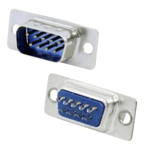 Conector DB 9 Macho 180 Graus