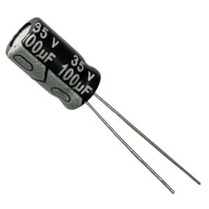 Capacitor Eletrolítico Radial 100uf x 35V