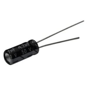Capacitor Eletrolítico Radial 4,7uf x 50V