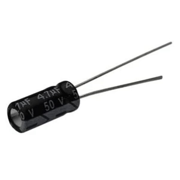 Capacitor Eletrolítico Radial 4,7uf x 50V