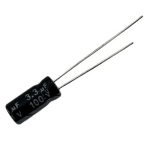 Capacitor Eletrolítico Radial 3,3uf x 100V