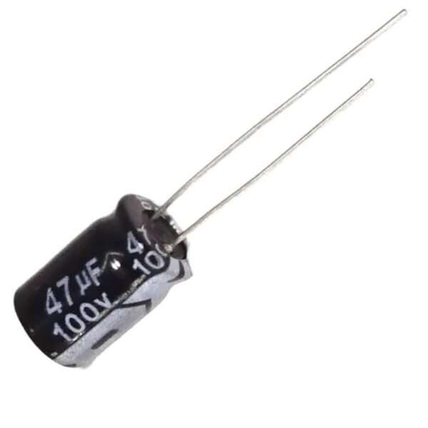 Capacitor Eletrolítico Radial 47uf x 100V